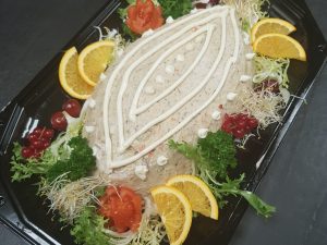 844 Rundvleessalade schotel de luxe1400 gram